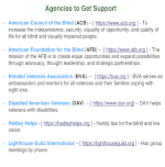 Agencies to Get Support