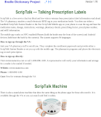 scriptalk - Script Talk helps you read your medications. This page helps you to understand it and has contact information.